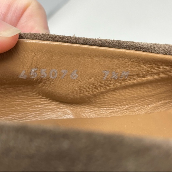 Aquatalia Hayley Tan Leather Platform Loafers Size 7.5 - Picture 8 of 10